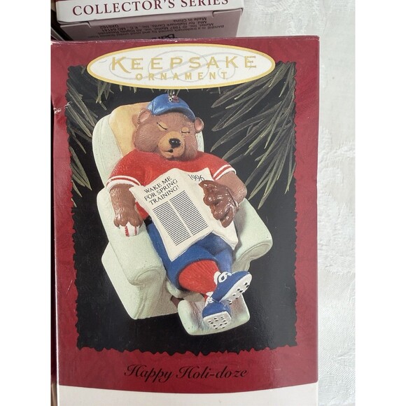 Lot of 9 Hallmark Keepsake Ornaments -Anniversary Ed, Dolls of the World. Xmas - Picture 7 of 10